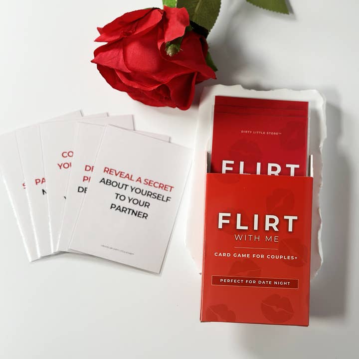 Dirty Little Store™ - Wholesale Card Game - Flirt With Me - Date Night Card Game4