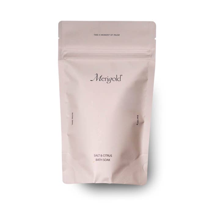 Merigold - Wholesale Bath Soak/Milk - Salt & Citrus Bath Soak0