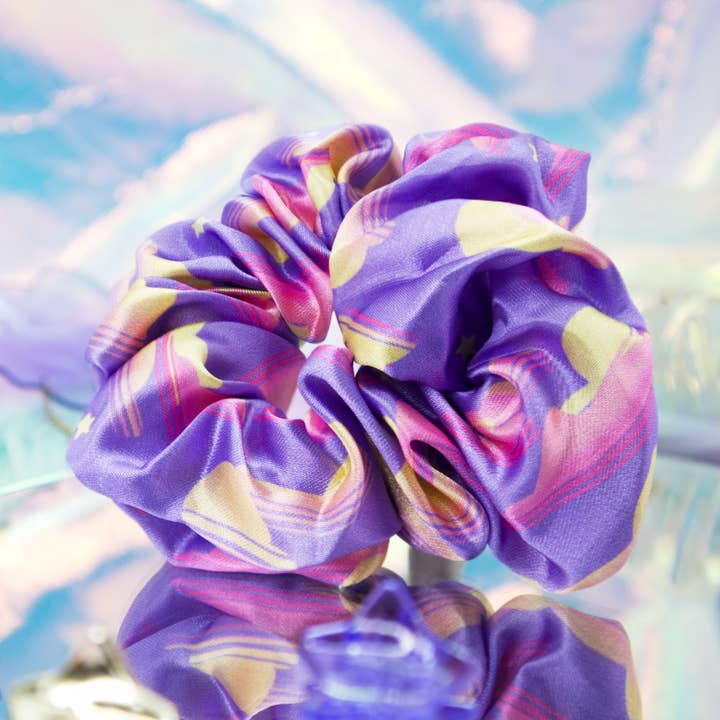 Glitchberry - Wholesale Scrunchie - Women's - Sweet Skies Satin Scrunchie0