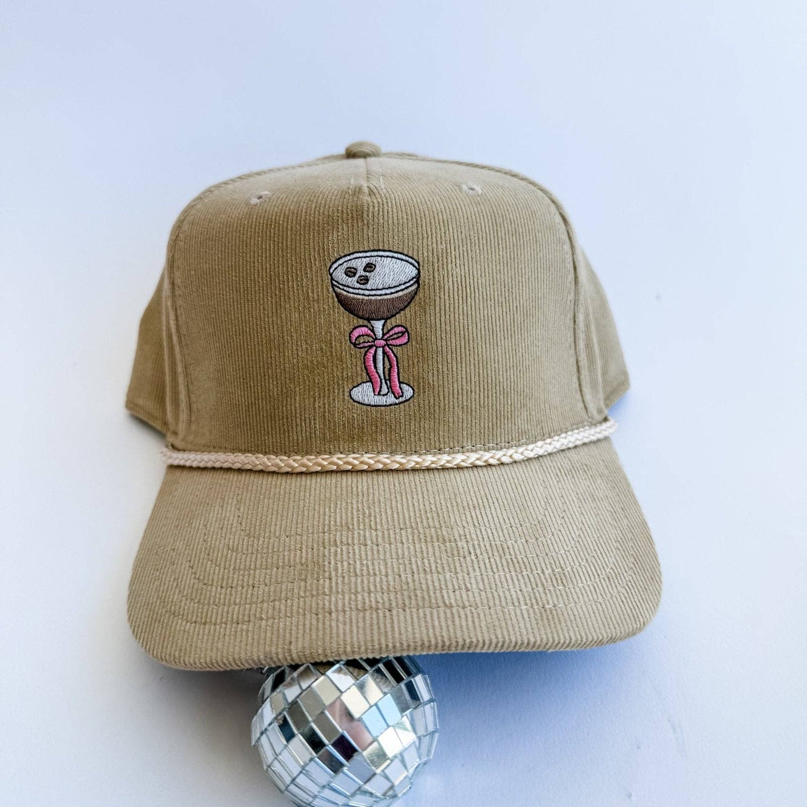 Coco & Rho - Wholesale Trucker Hat - Women's - Espresso Martini - Corduroy Trucker Hat0