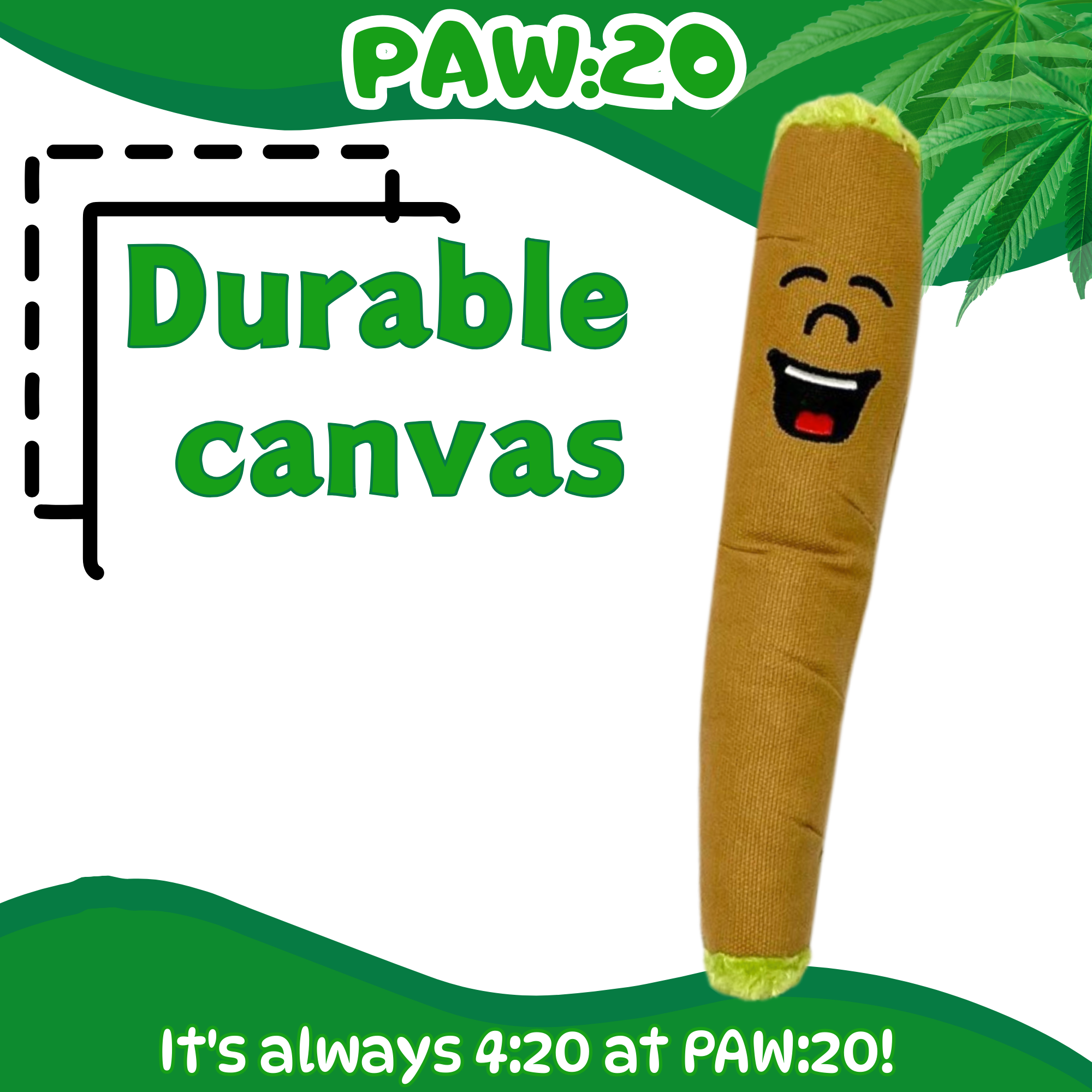 PAW:20 - Wholesale Pet Plush Toy - Dog - B the Blunt, Stuffed Parody Squeaker Dog Toy5