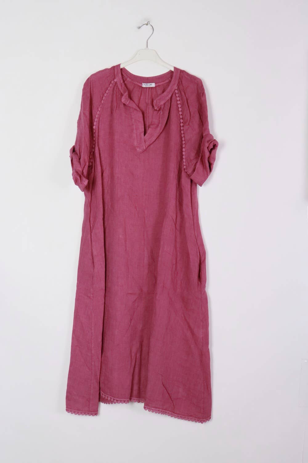 LÉA & LUC - Wholesale Dress - Women's - Long dress in 100% linen REF.716145