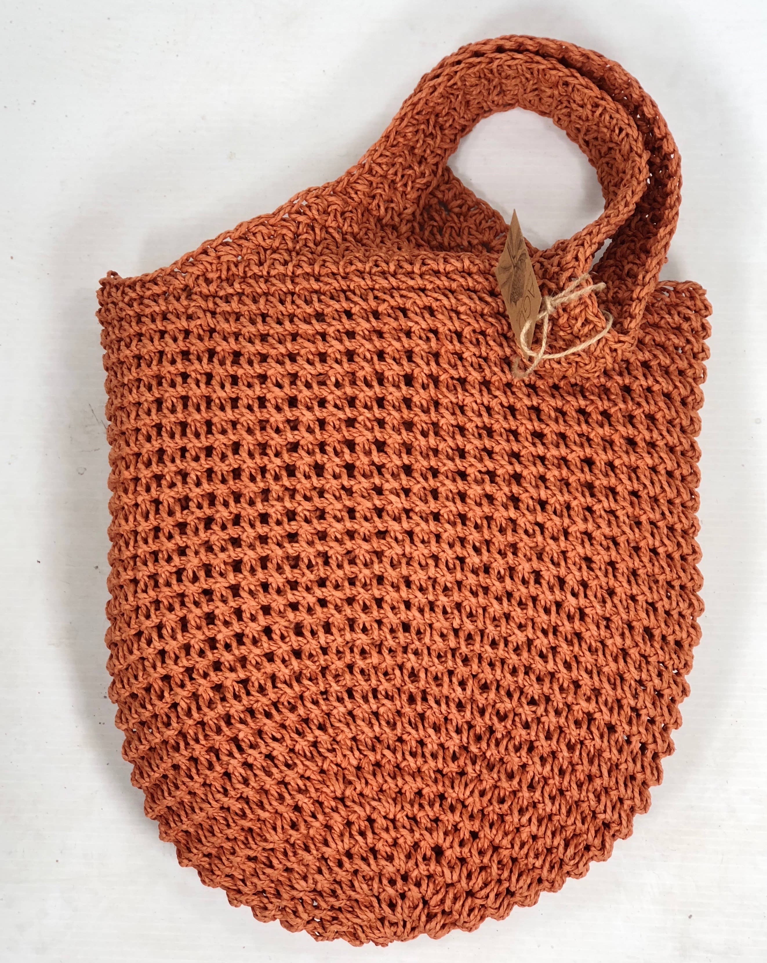 Apple Green Duck - Vendita all'ingrosso Tracolla - Donna - Borsa a tracolla in spago di carta spesso lavorata a mano1