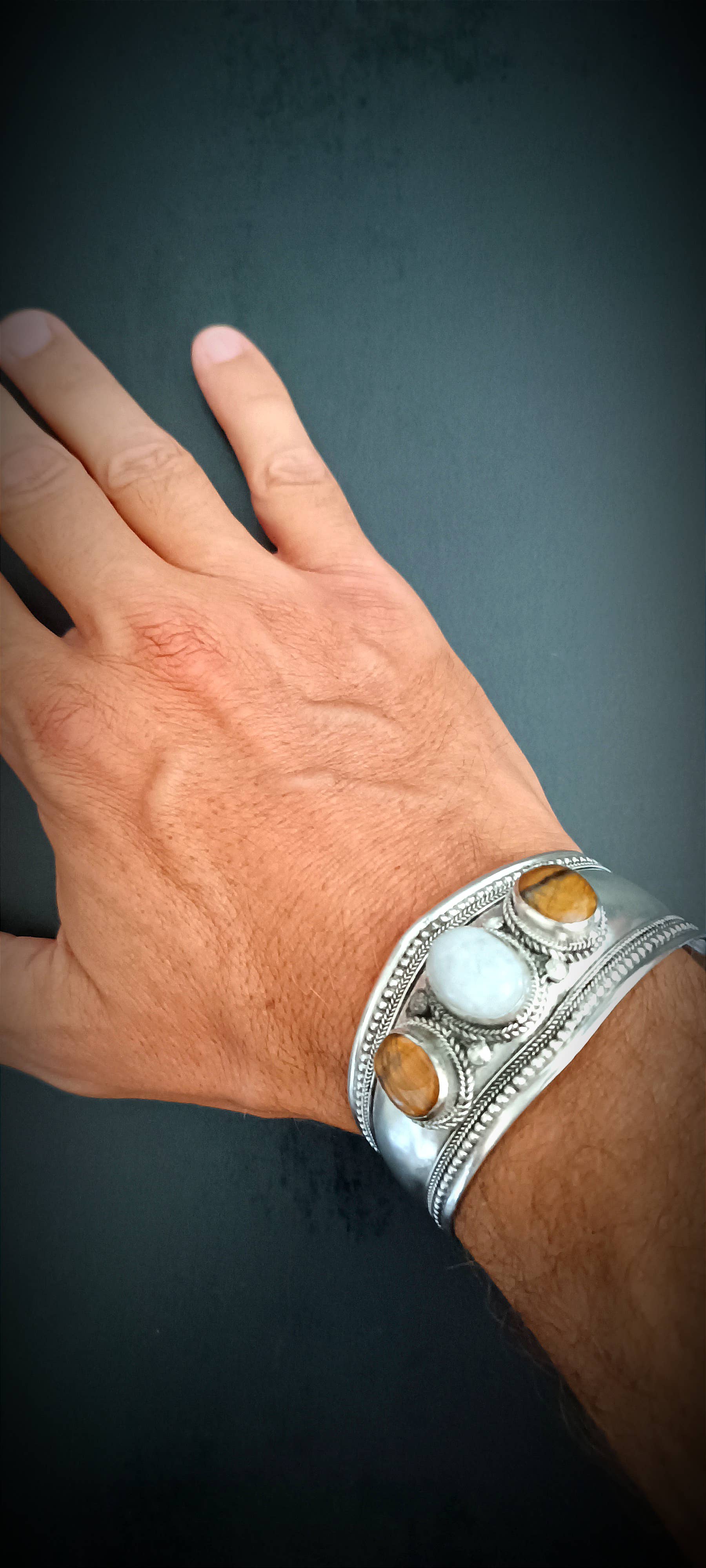 Unique Brand – wholesale Manschettarmband – Tibetansk Kalai Armband13