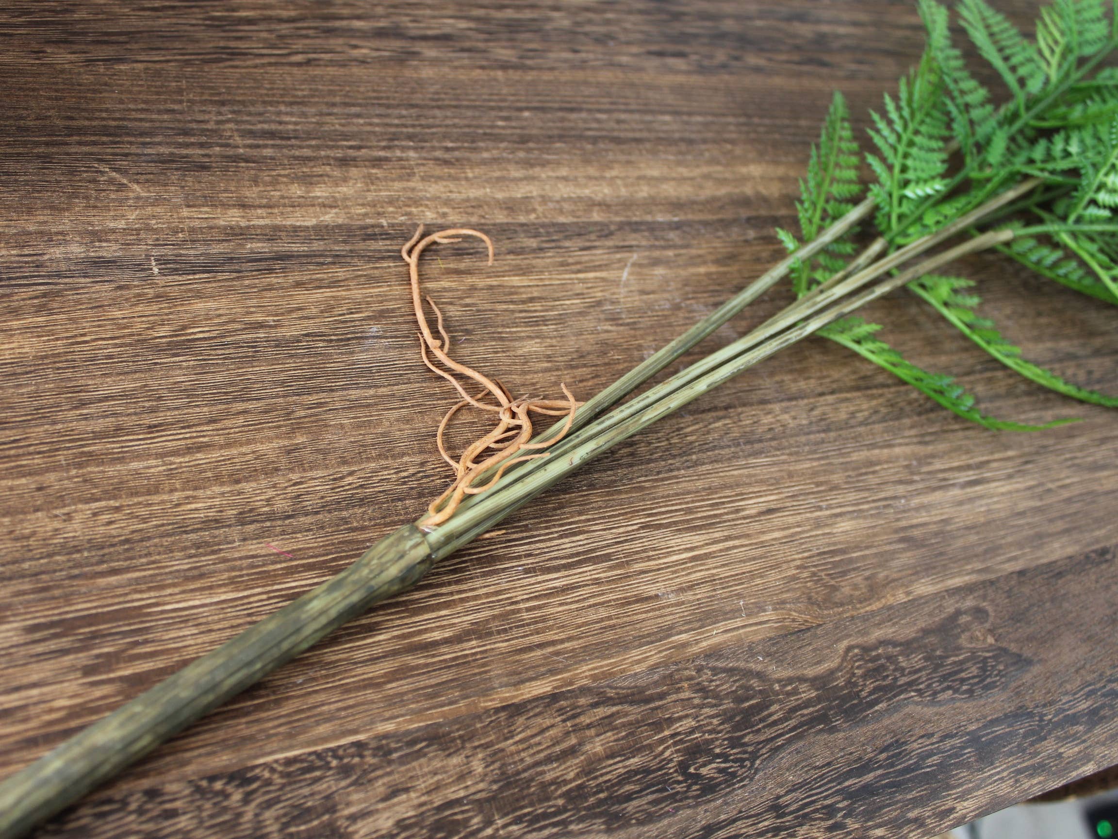 ACNITE(We cover U.S. import duties) - Wholesale Artificial plant - Artificial Fern leaves for vase filler large green branches8