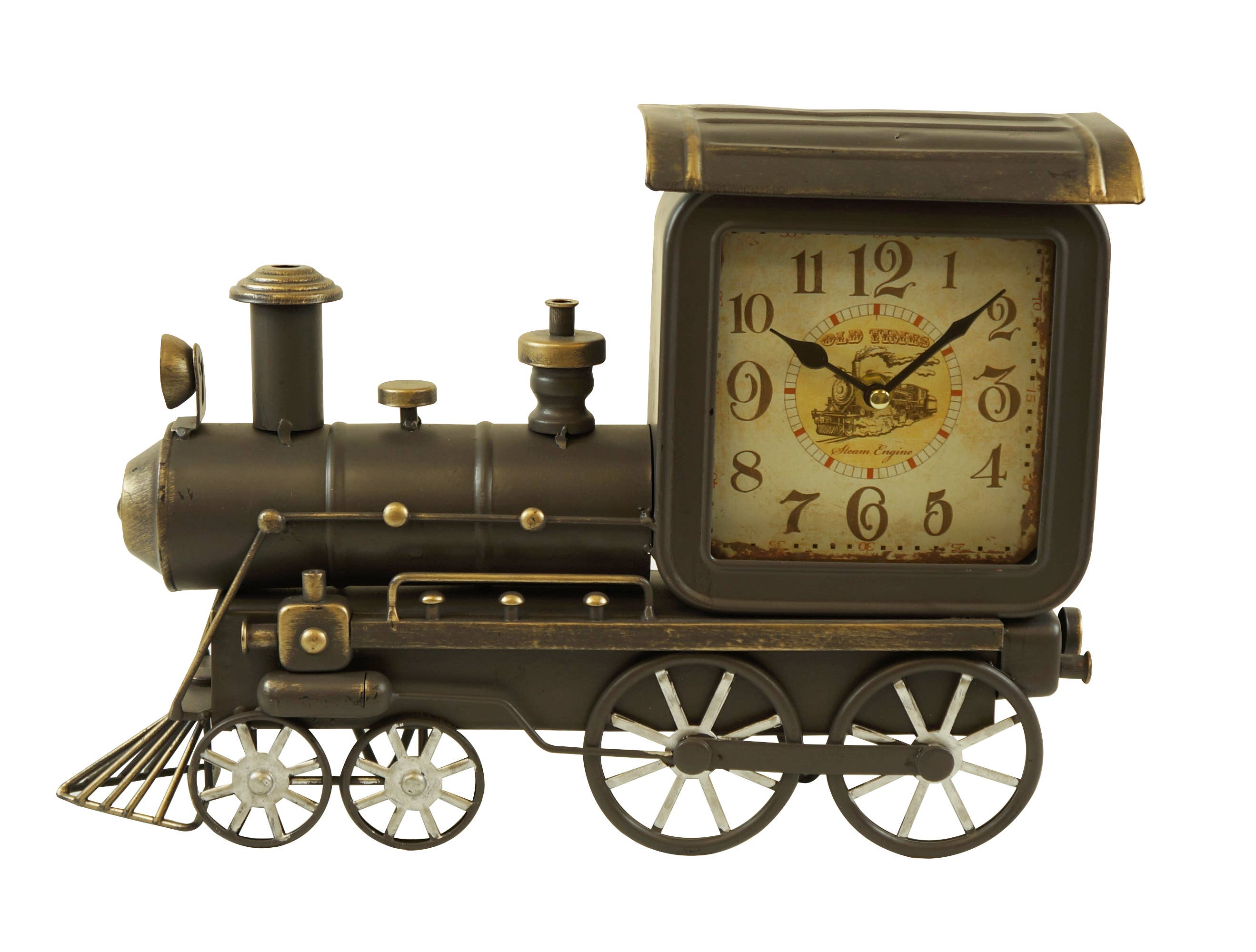 Boxman - Wholesale Mantel Clock - Vintage Train Table Clock0