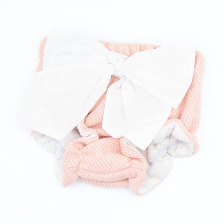 ROSA BLEBUKSER MED SLØJFE 6 MÅNEDER for engroshandel hos Pituka Wear