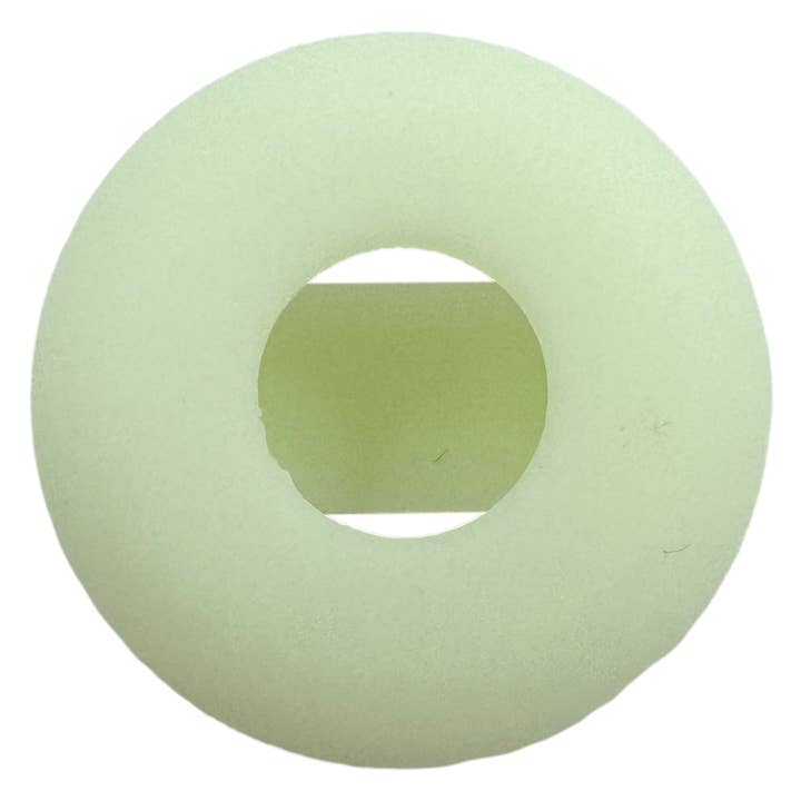 Porta AirTag | Montato su imbracatura o collare (rotondo) | Fosforescente per la vendita all'ingrosso da parte di Big and Little Dogs