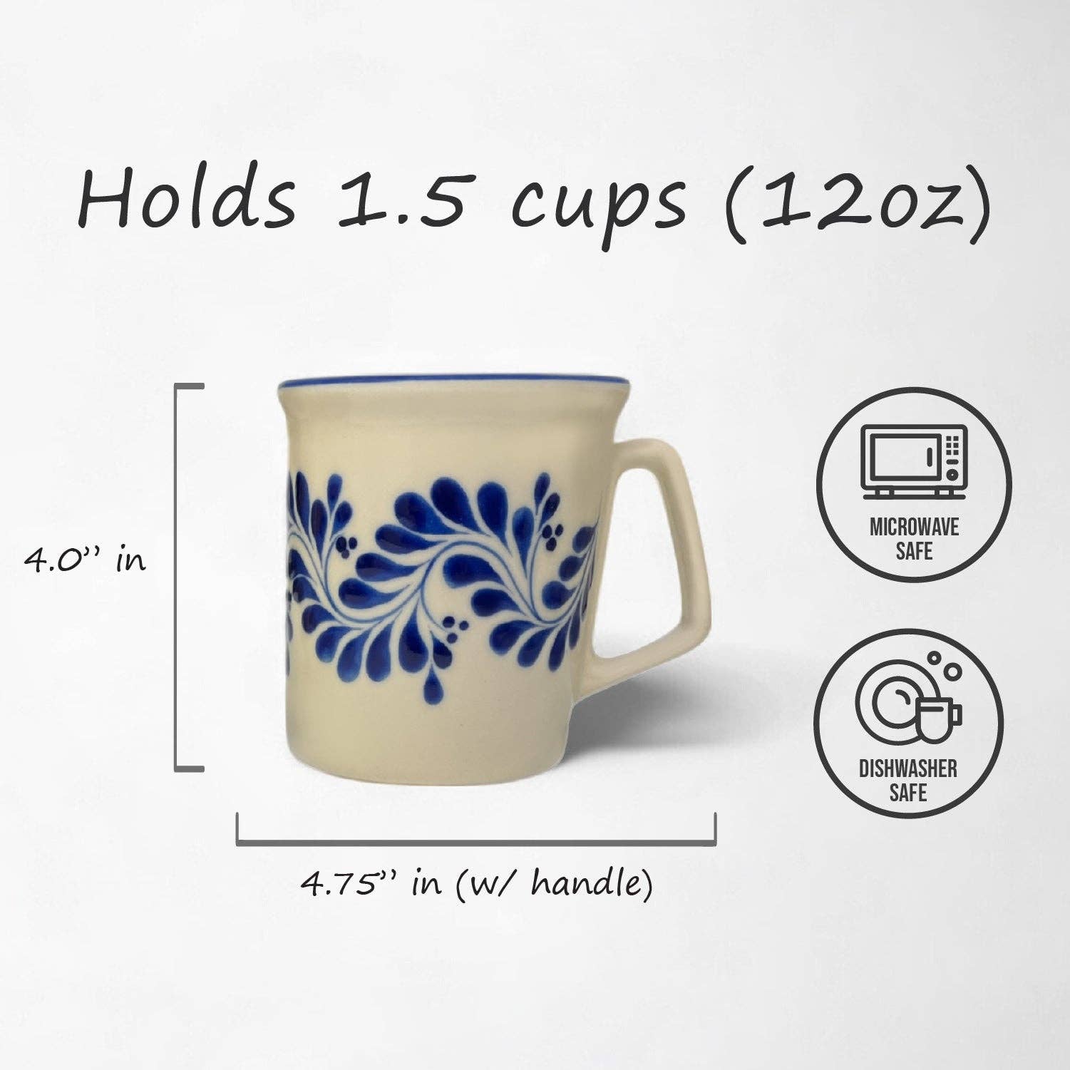 VILLA 318 - Wholesale Coffee Mug - Hand Painted Ceramic Coffee Mugs, Unique Tea Cup3