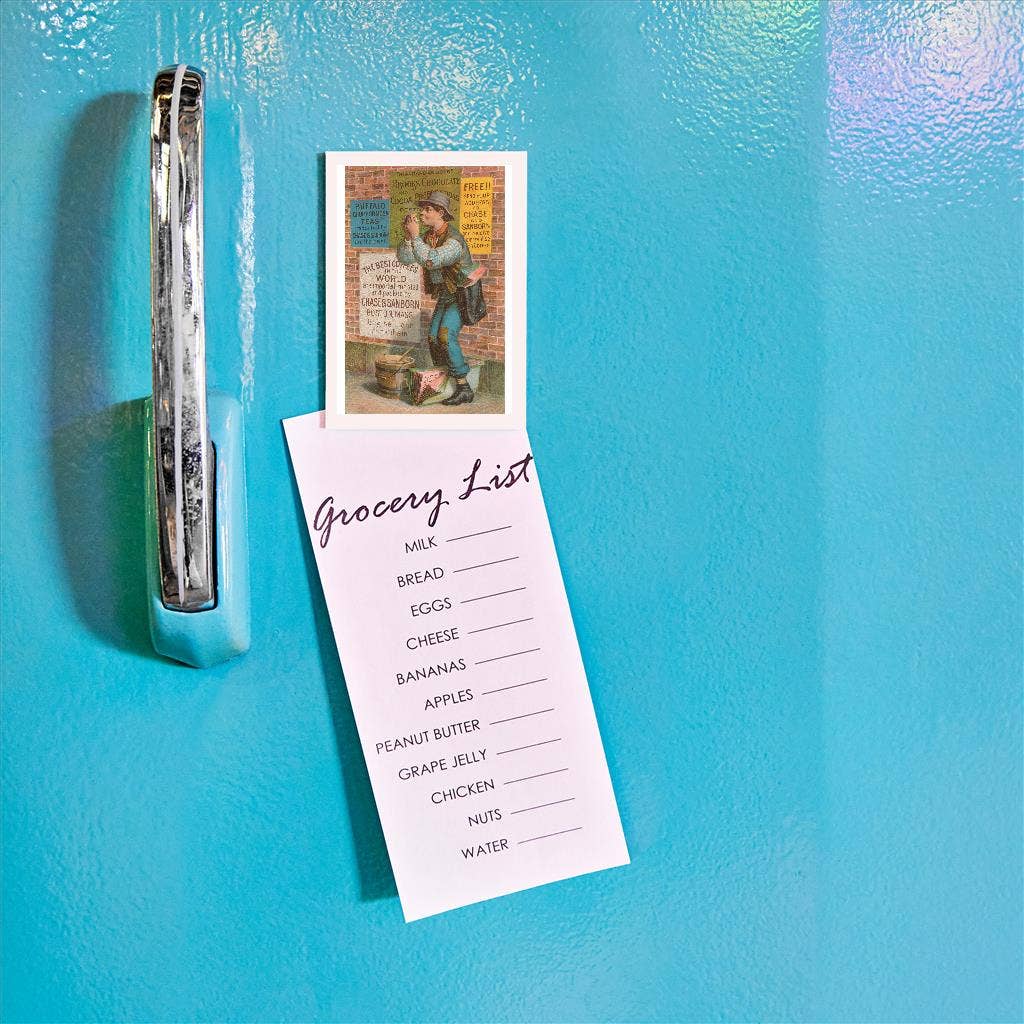 Found Image Press - Vendita all'ingrosso Calamite - Magnete CF-118 Venditore Ambulante con Pubblicità1