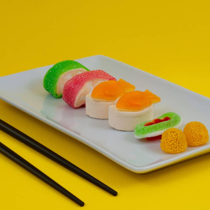 Grandpa Joe's Candy Shop - Wholesale Gummy - Raindrops Gummi Sushi, 3.00oz, 12ct Case6