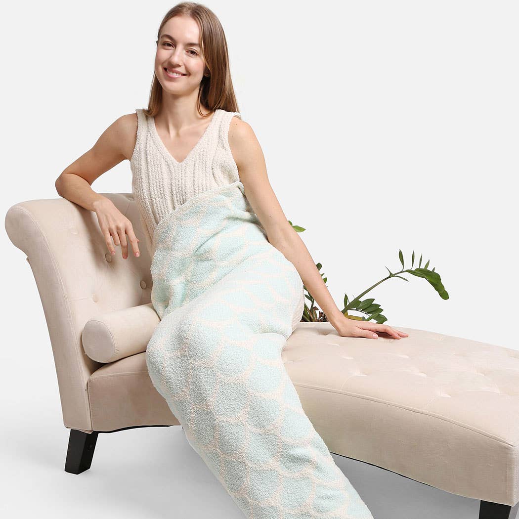 Fashion City - Wholesale Throw Blanket - Luxury Super Soft Mermaid Tail Blanket7