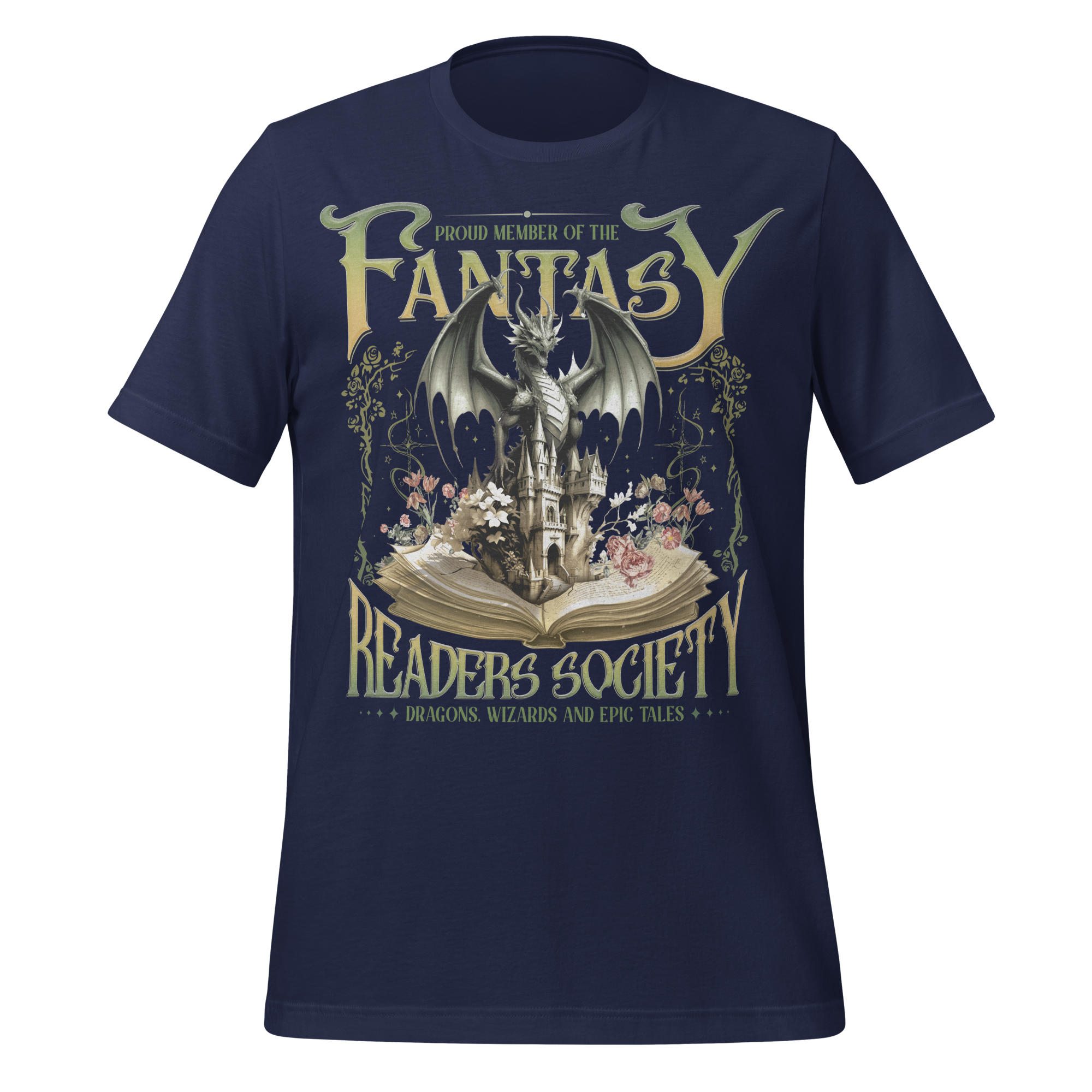 MagicMerchEmporium – wholesale Screen printed t-shirt – Women′s – Fantasy Book Lover Tee11
