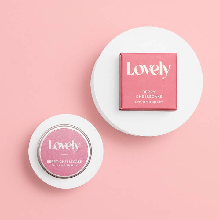 Lovely Skincare - Wholesale Lip Balm - Lip Balm - Berry Cheesecake - Berry Vanilla3