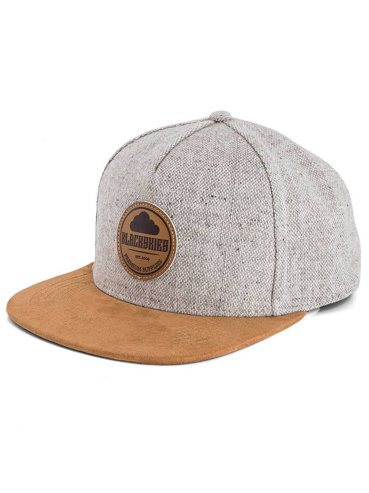 Cappellino Snapback Pathfinder Grigio-Maculato-Beige per la vendita all'ingrosso da parte di Blackskies
