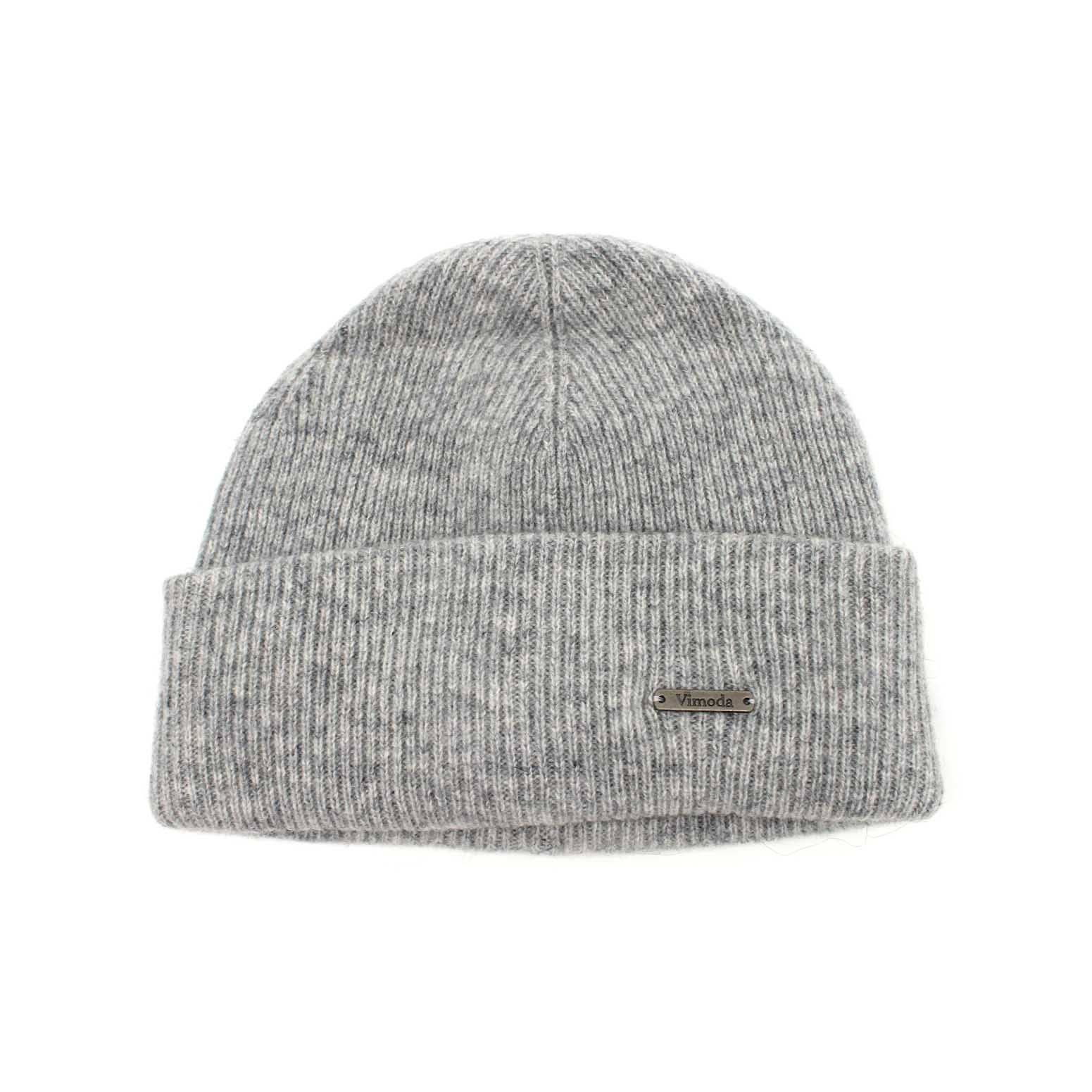 Vimoda – Großhandel Beanie – Damen – Damenmütze aus geripptem Wollstrick5