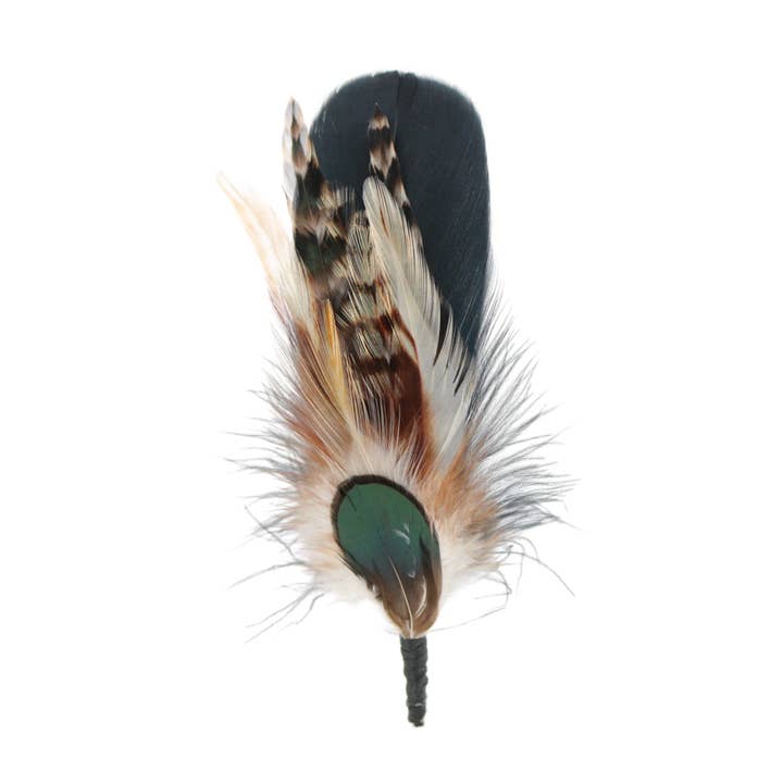Willow Lane Hat Co. - Wholesale Hat Accessory - Women's - Feather Hat Accent - Kaweah