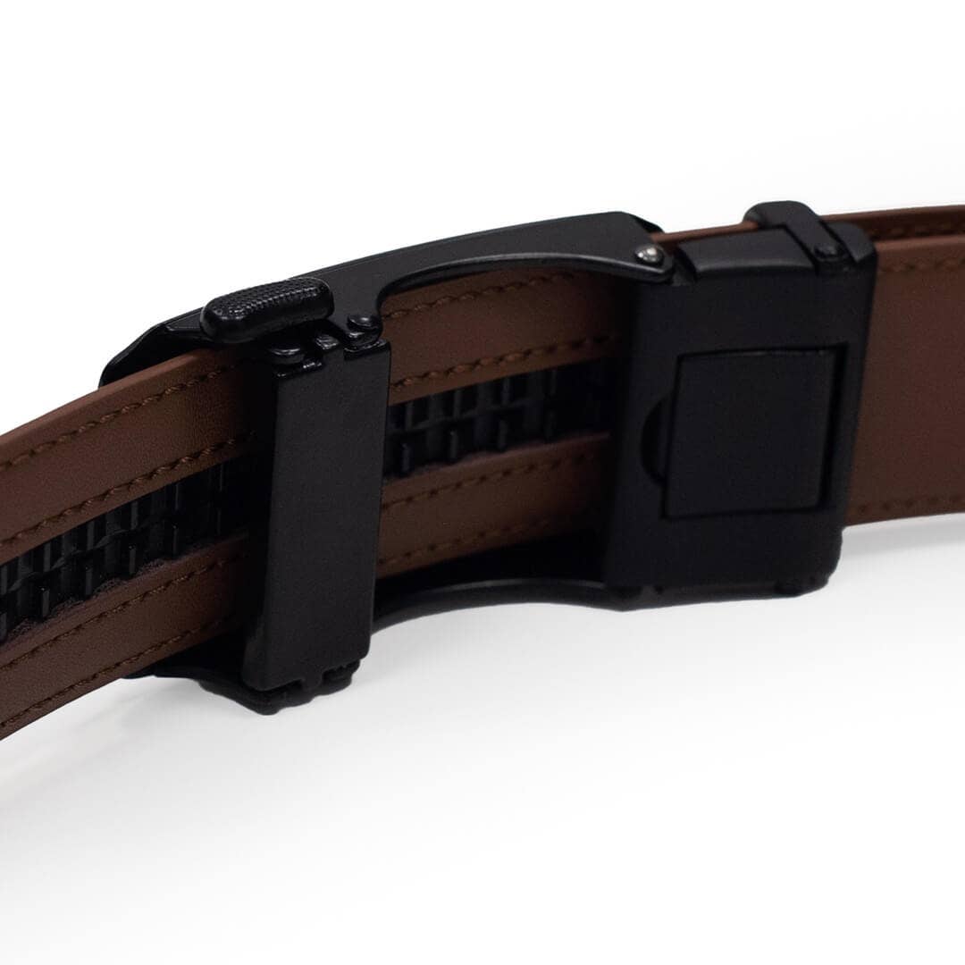 James Hawk - Wholesale Riem - Heren - James Hawk automatische leren riem voor heren met geschenkdoos9