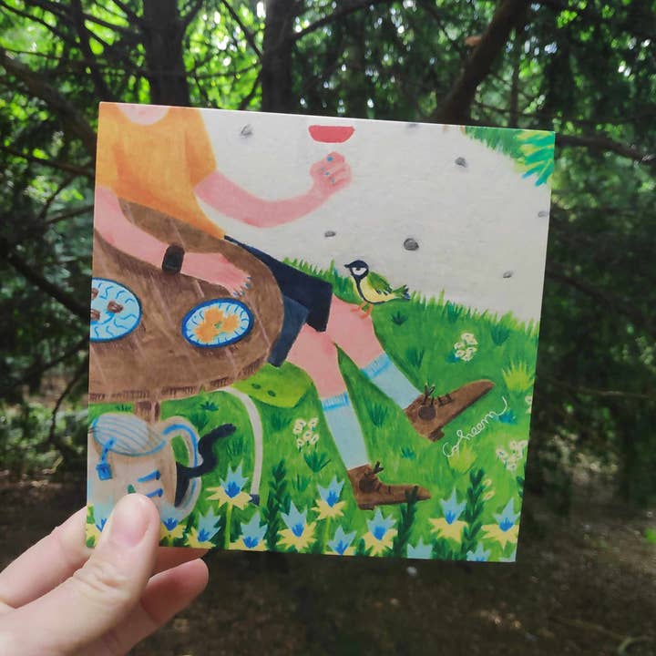 Coheem - Wholesale Everyday Greeting Card - Postcard: Happy Life2