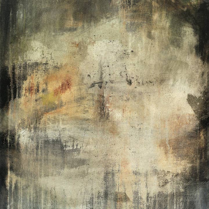 #040807 <br> Abstract Art Canvas Print <br> Title: Sadly Mistaken for wholesale by Michel Keck LLC