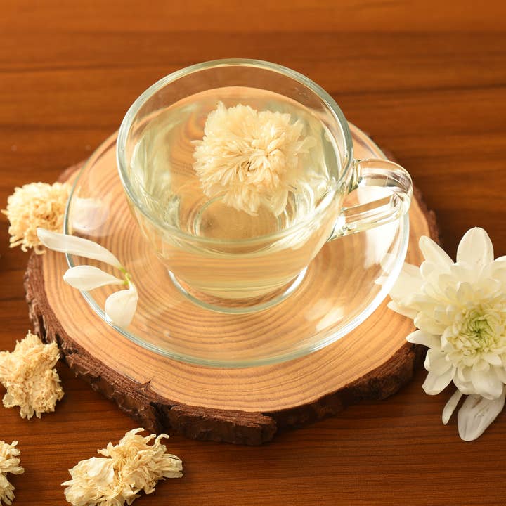 Terralux LLC – wholesale Loose tea – White Chrysanthemum Herbal Tea8