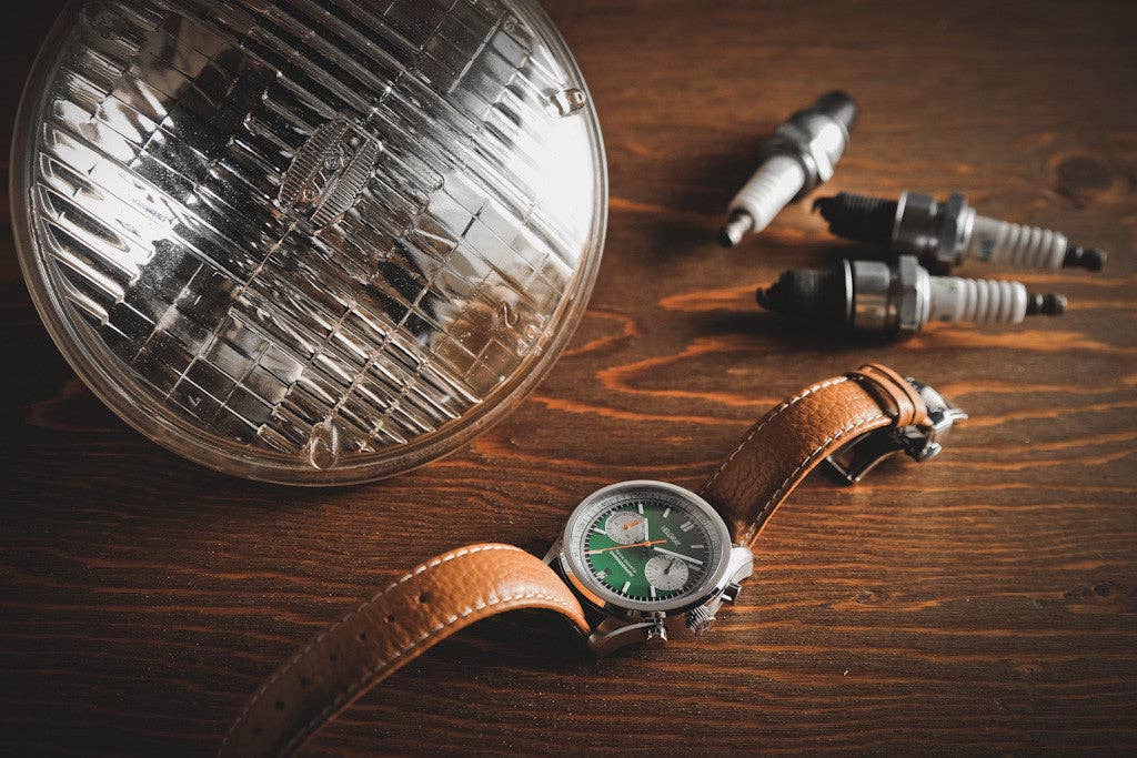 Helgray Watches - Wholesale Wrist Watch - Men's - Silverstone Green2