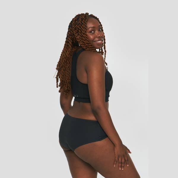 Smoon - Wholesale Period Underwear - Women's - Menstrual shorts - medium flow - black1