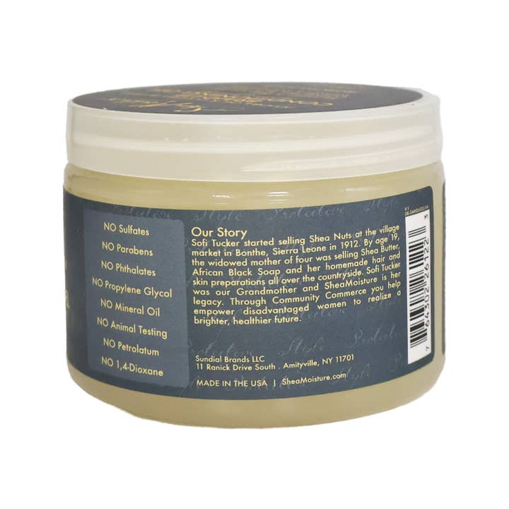 KT Supply - Wholesale Hair Styling Gel/Mousse - Shea Moisture Jojoba Oil Braid Up Hair Conditioning Gel,12oz2