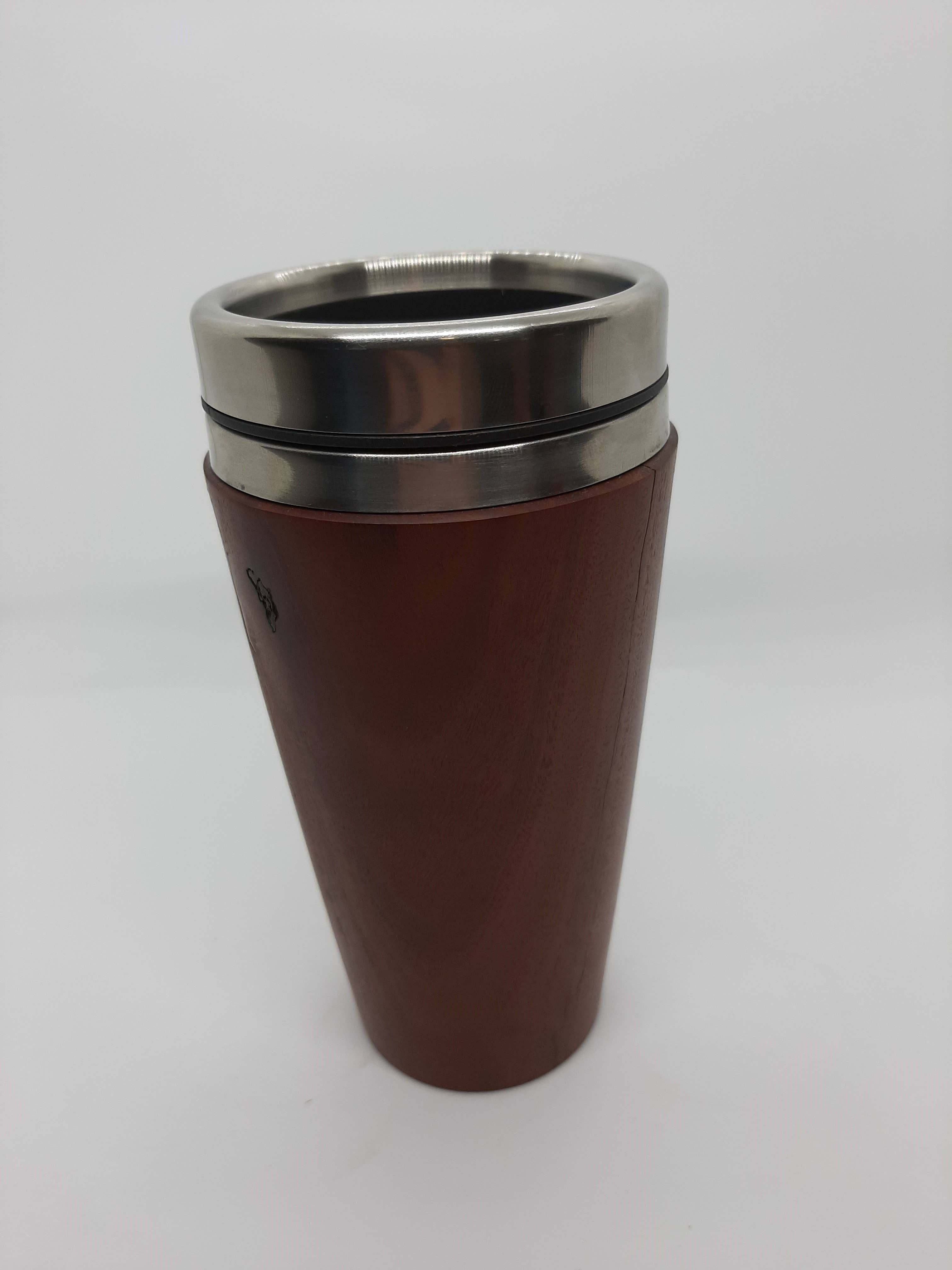Lyons Woodturning - Wholesale Insulated Mug/Tumbler - Timber Travel Mug (10oz or 16oz)3