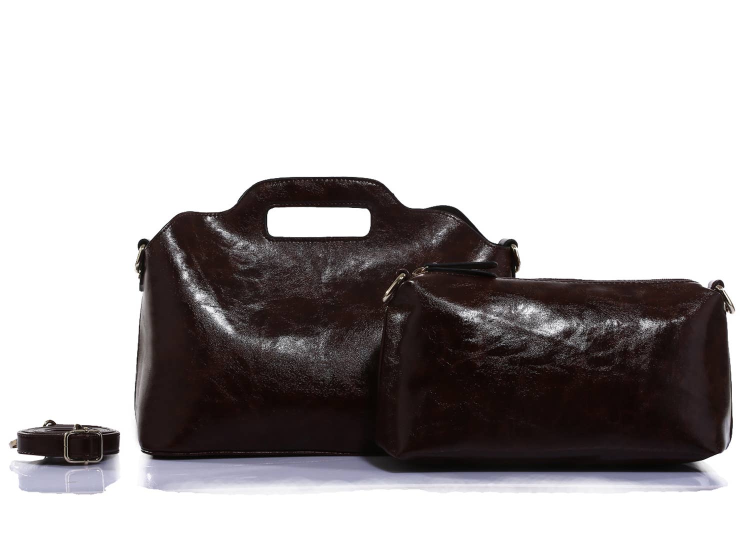 INES DELAURE – wholesale Top handle bag – women's – “Two in one” handbag9