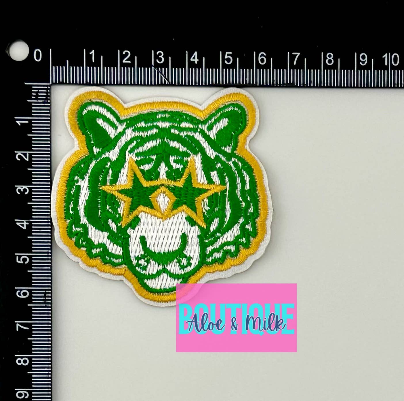 Aloe and Milk Boutique - Wholesale Patch - Mascot Tiger, tiger patch, sports patch, football, game day8