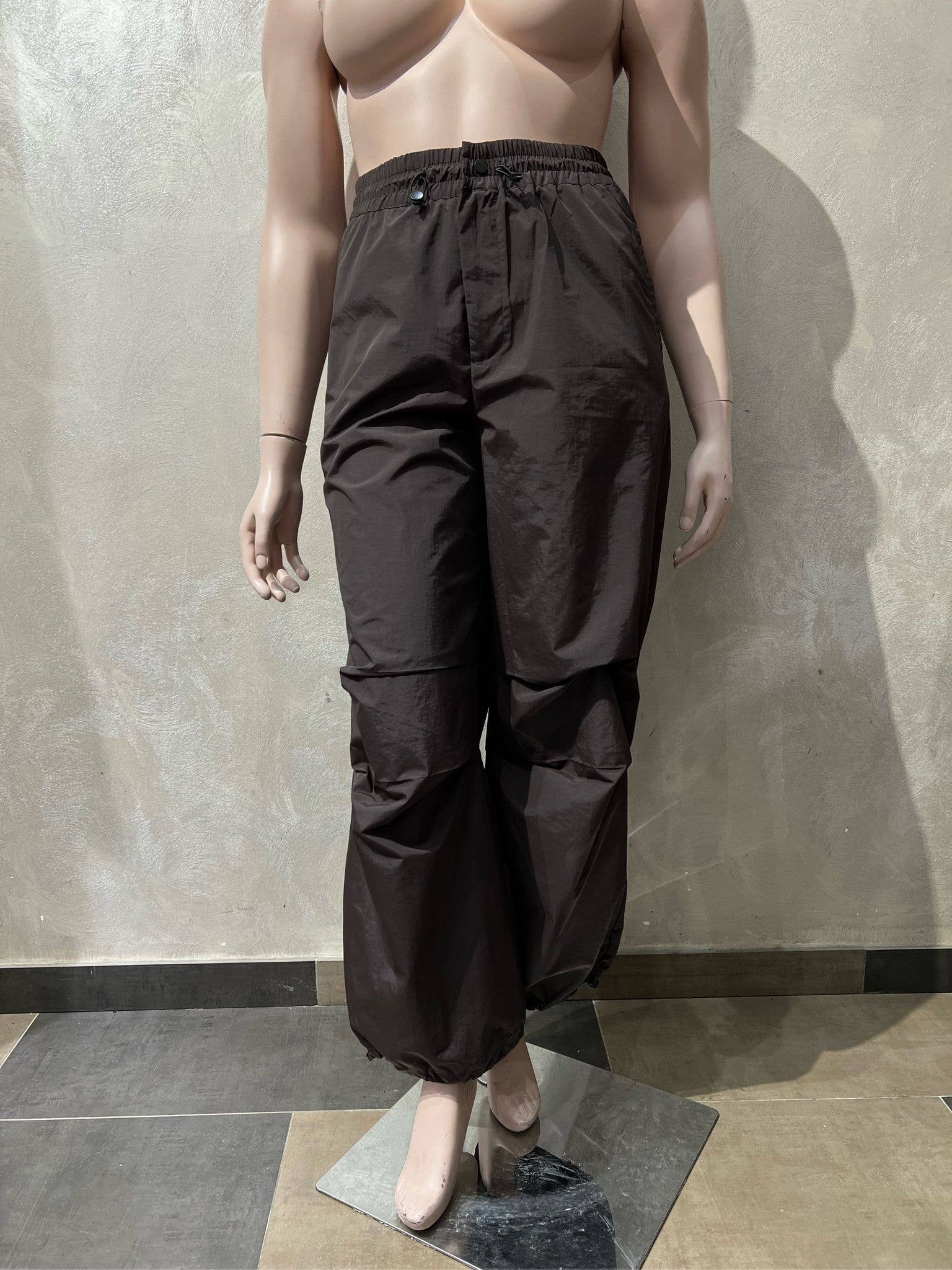 Amy & Clo Invogue - Wholesale Pants - Women's - AC349 PARACHUTE CARGO PANTS0