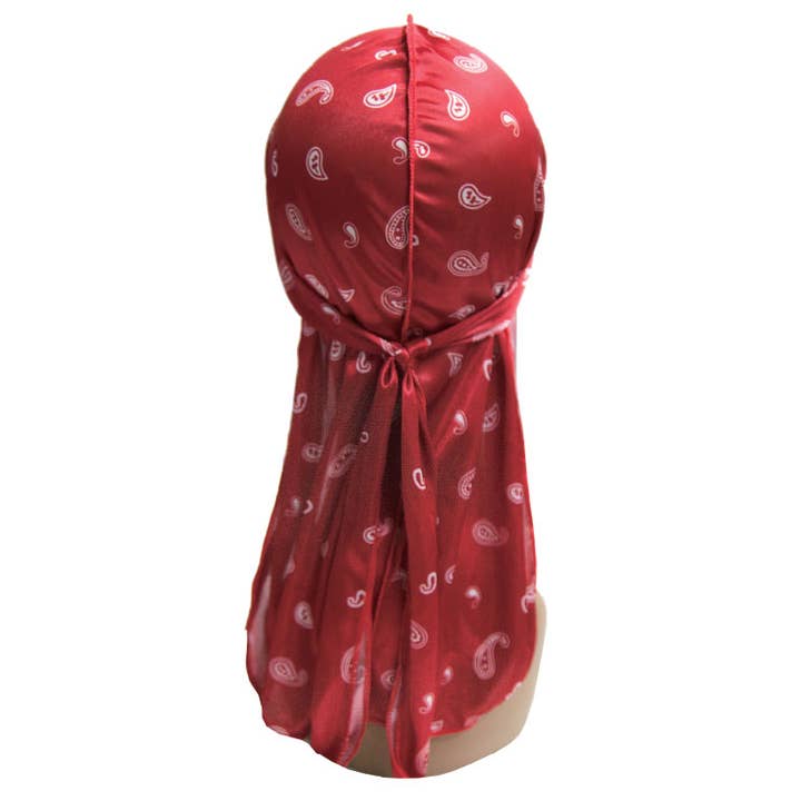 R&B Collection Inc. - Wholesale Durag/Wave Cap - Unisex - Silky Durag (Extra Long Tail)7