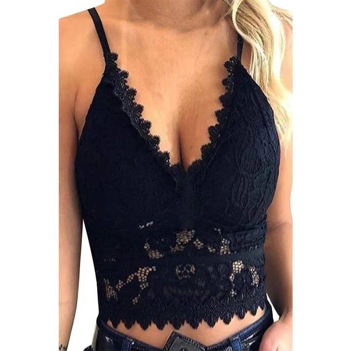 Paperdoll - Wholesale Camisole - Dames - EFFEN KANTEN HEMDJES MET KORSET