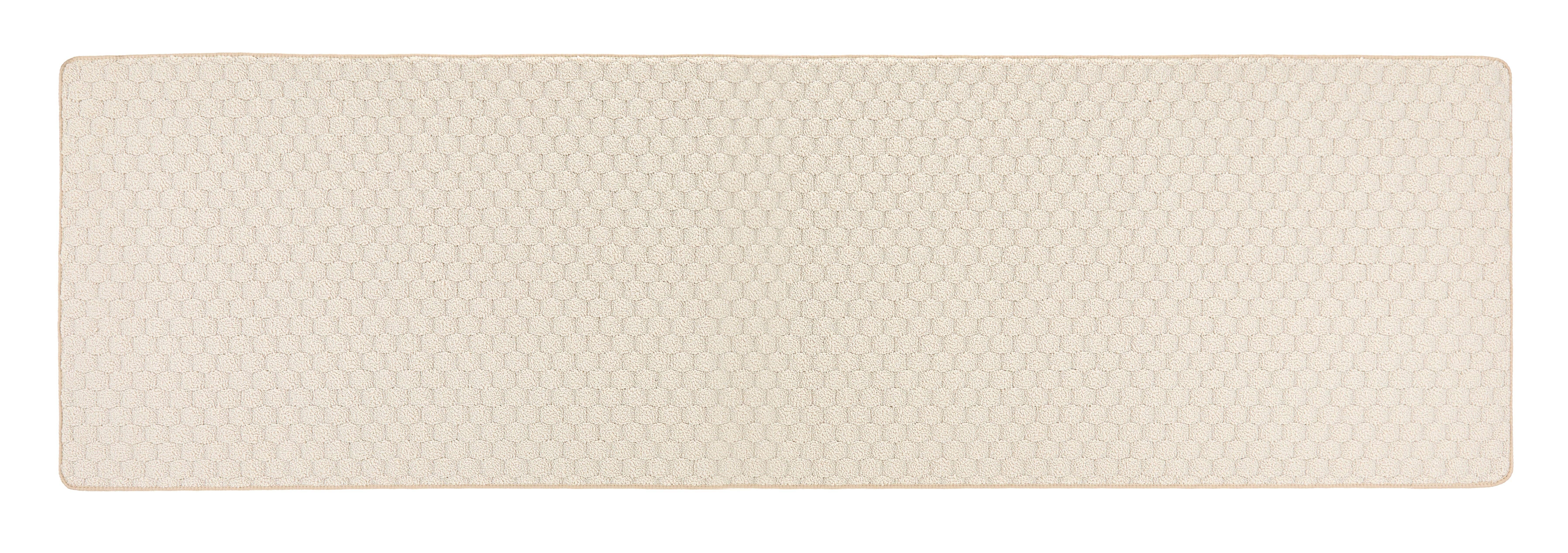 Phoenox Textiles – wholesale Floor mat – My Mat Sculptured Washable Honeycomb Ivory2