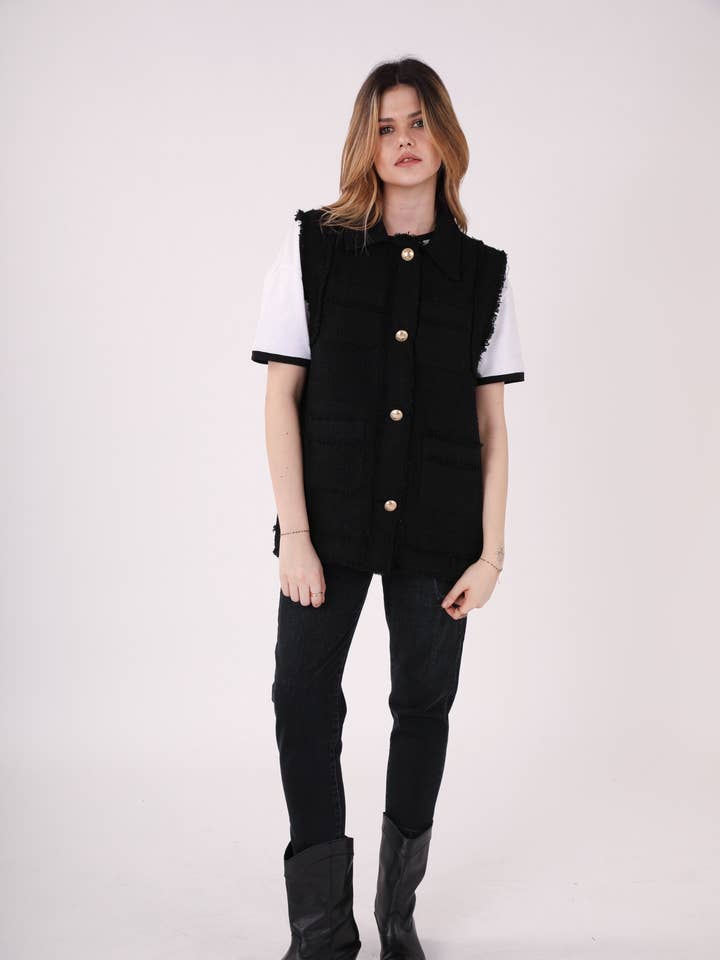 Tweed jacket - ANASTASIA for wholesale by MAXMILA PARIS