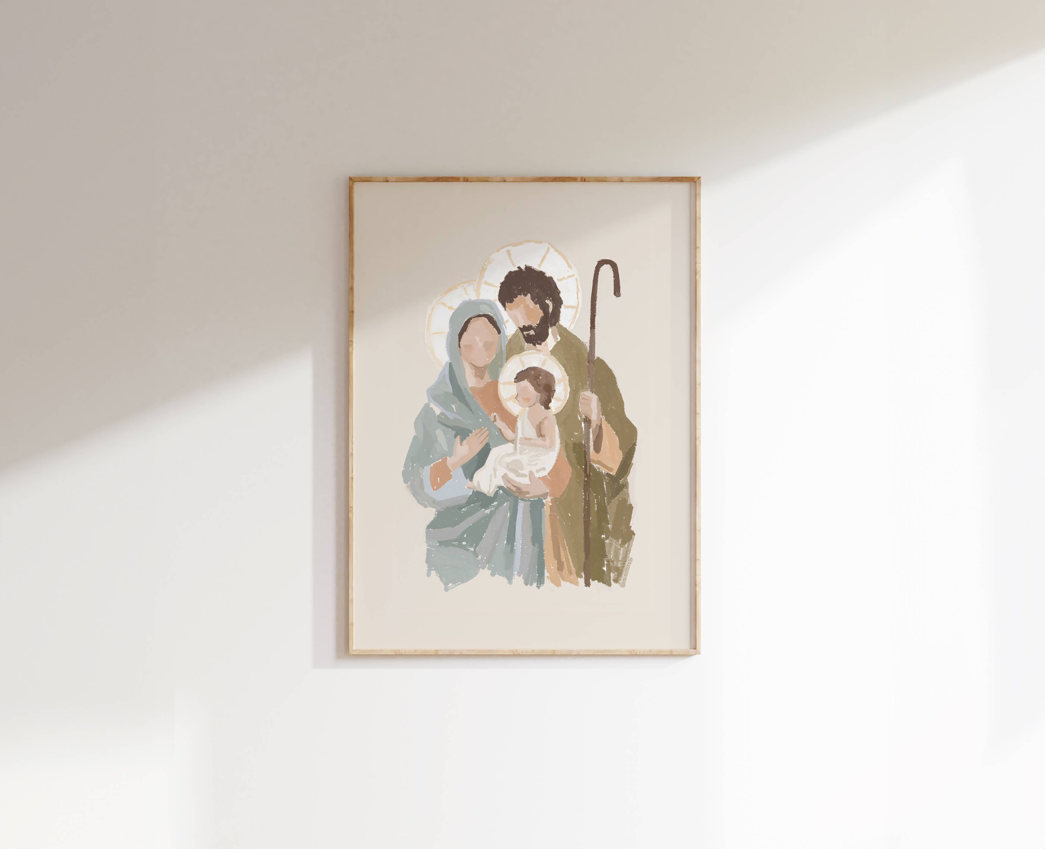 Reap+Sow - Venta al por mayor Ilustración - Impresión de arte de pintura cristiana de la Sagrada Familia7