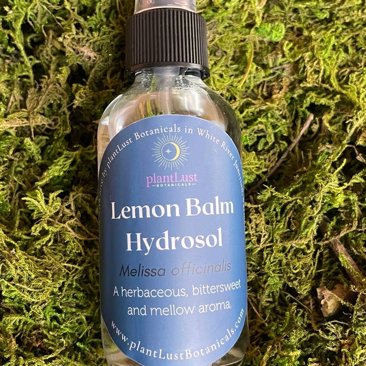 Melissa Hydrosol, 6oz per la vendita all'ingrosso da parte di PlantLust Botanicals