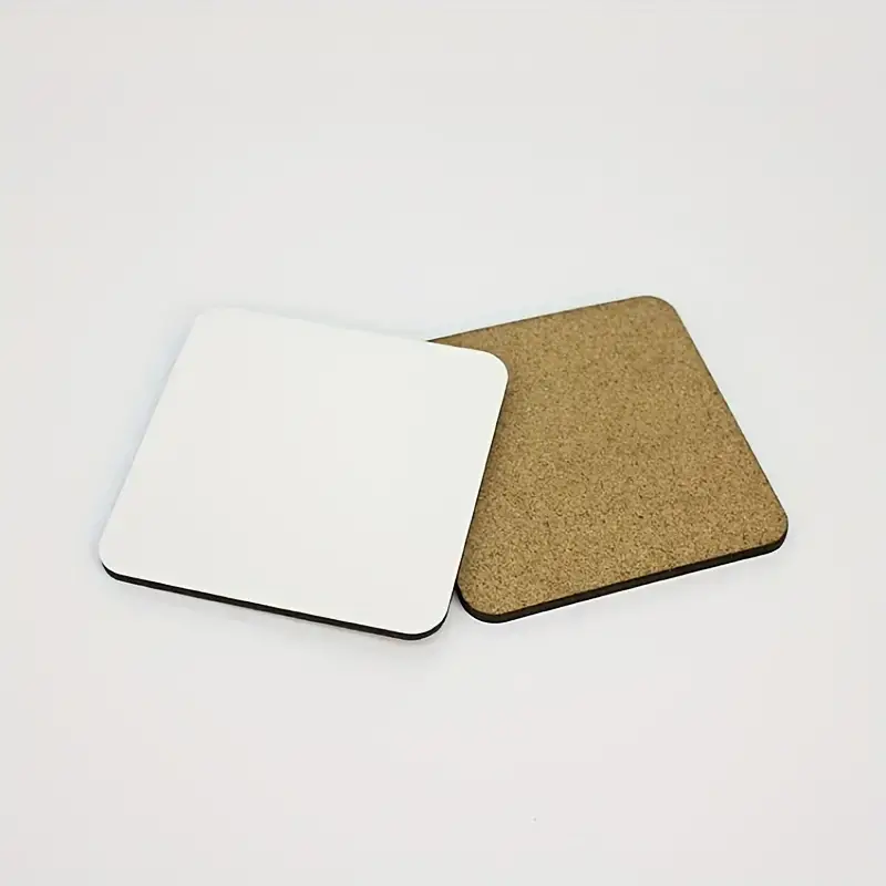 Meisie Berlin – wholesale Coasters – MDF coaster with rabbit Gerda bottom cork1