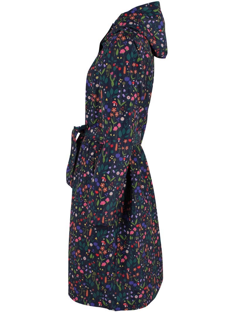 Danefae København - Wholesale Raincoat - Women's - Danelisabeth Raincoat Dk Navy BOTANICAL14