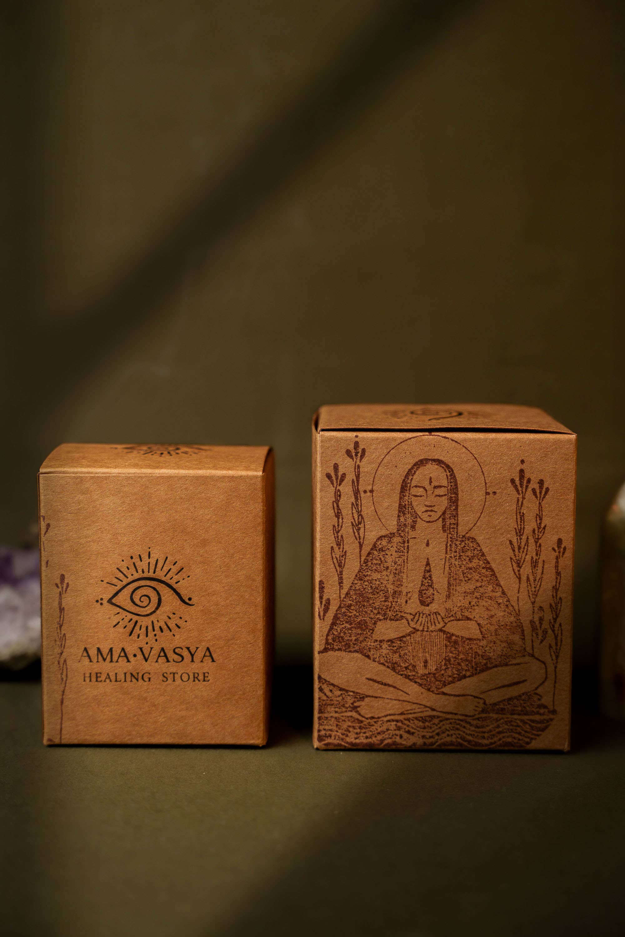 Amavasya Healing Store – wholesale Burkljus – Alla Chakra Meditation Rena eteriska Oljeljus1