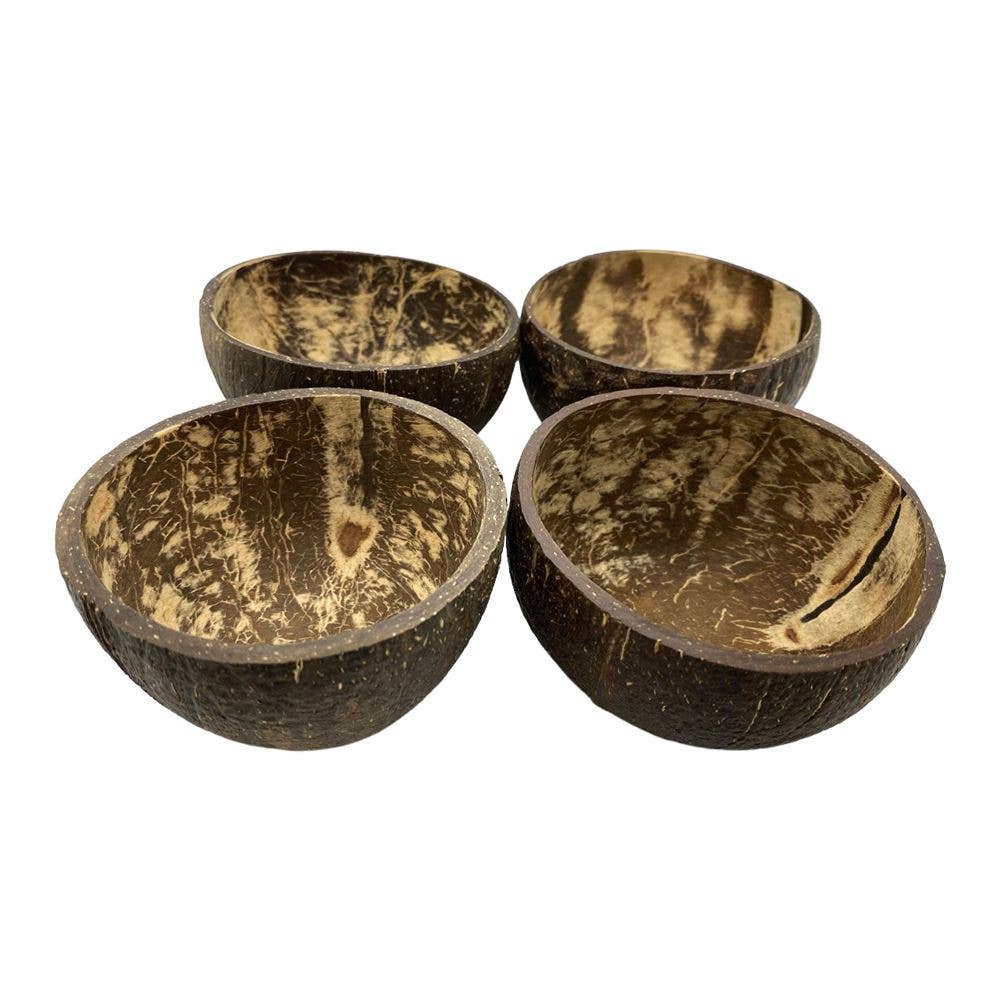 VIE – wholesale Bowl – Coconut Bowl, Natural Textured Finish, Small, 8-10cm Diameter2