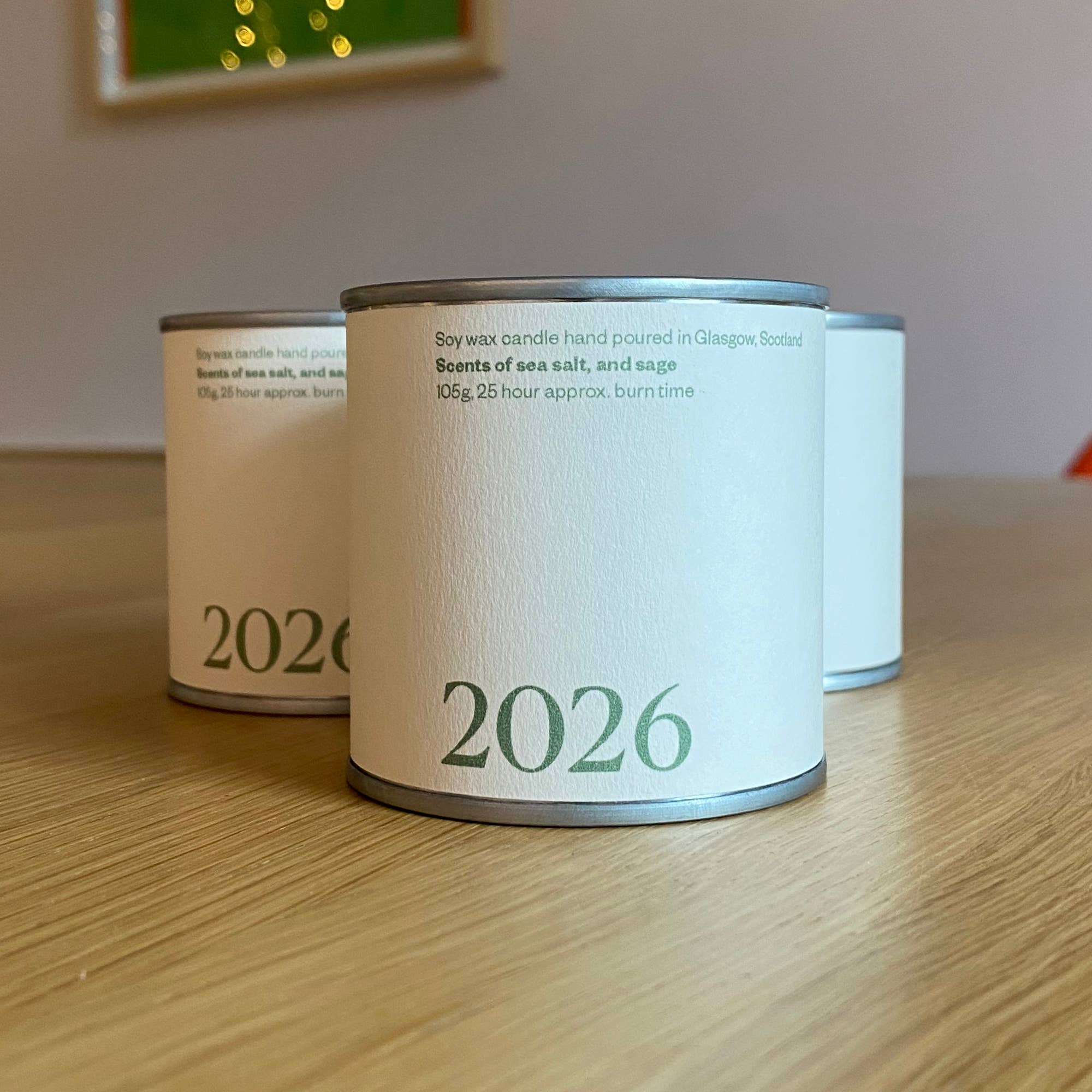 Lovat Press - Wholesale Travel Candles - 2026 New Year Candle1