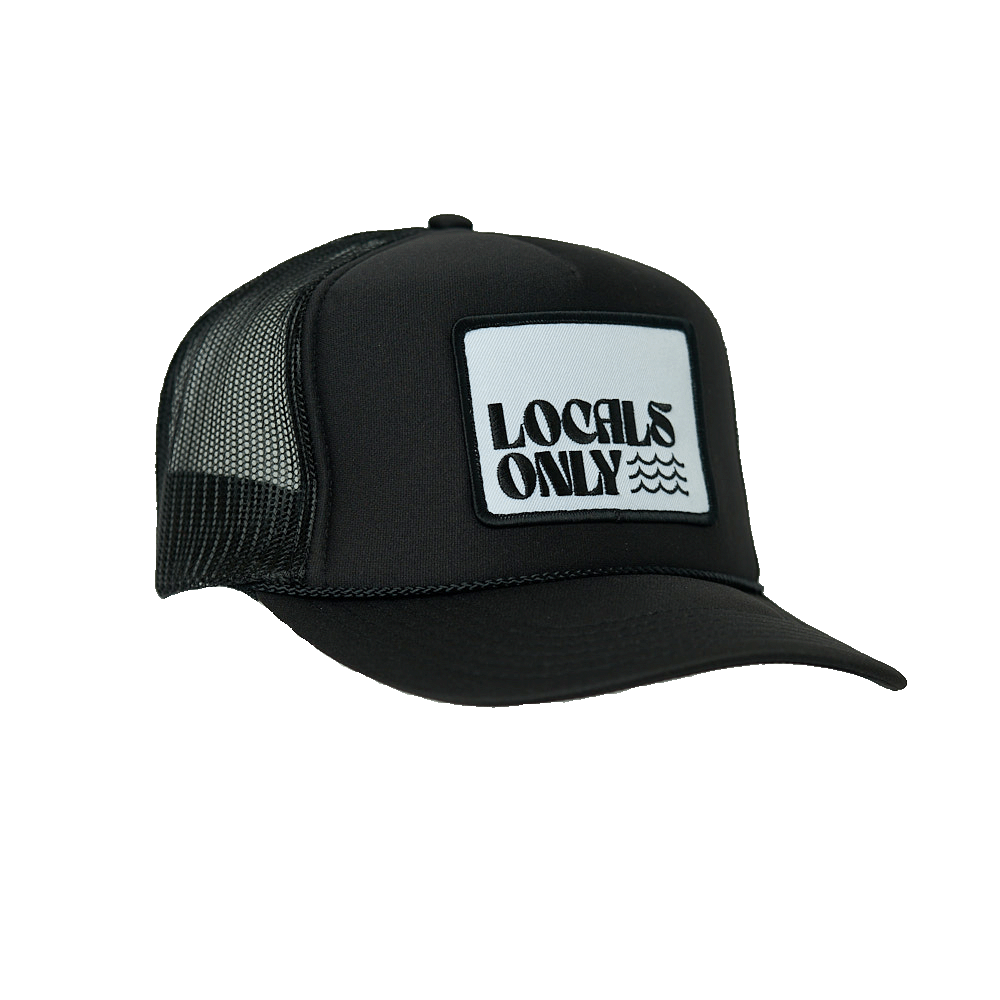 Local Beach - Wholesale Trucker Hat - Unisex - Locals Only II Patch Trucker Hat7
