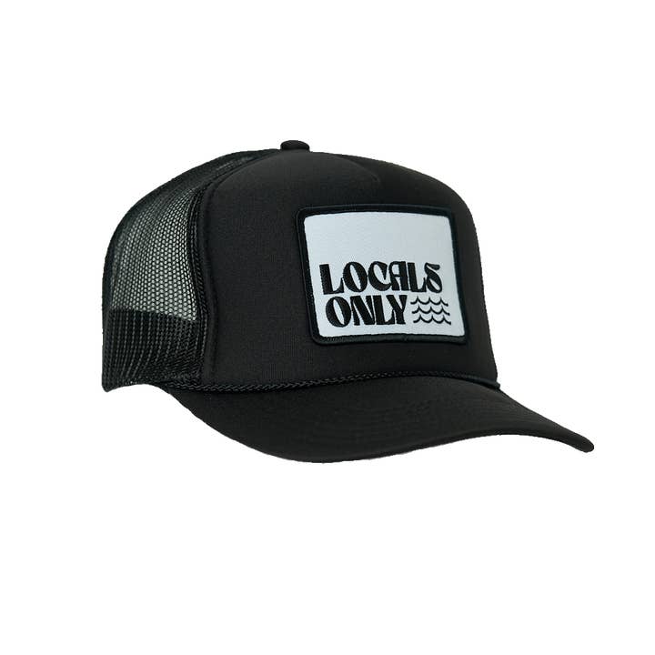 Local Beach - Wholesale Trucker Hat - Unisex - Locals Only II Patch Trucker Hat7