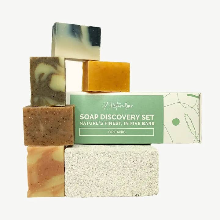 Set med naturlig tvål för wholesale av Nature Bar