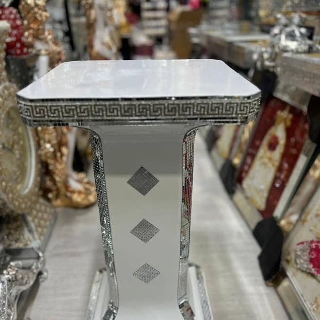 Italian End Table 40X60Cm Crystal Diamante for wholesale by DEENZ