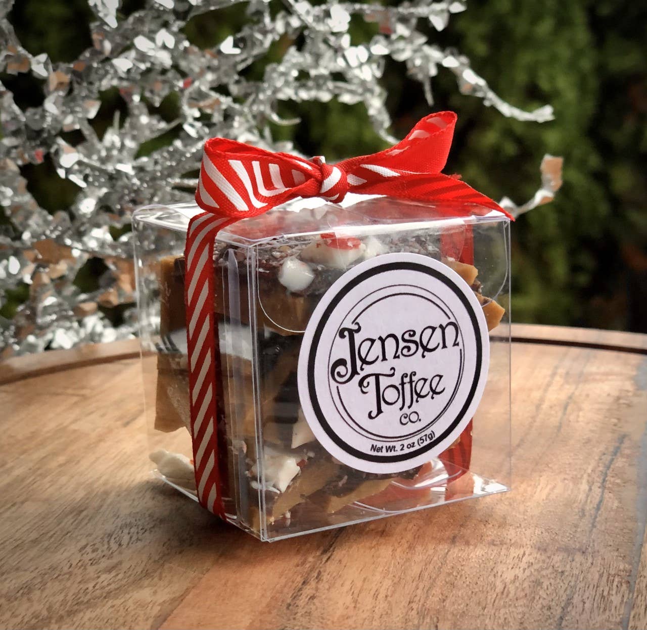 Jensen Toffee Company - Vendita all'ingrosso Toffee - Toffee al cioccolato fondente alla menta piperita2