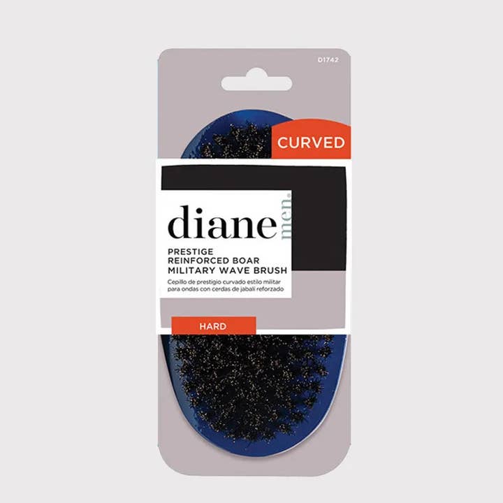 Escova Curva de Cerdas de Javali para Uso Militar Diane Precision – Dura 6PC por atacado de Majestic Wholesale