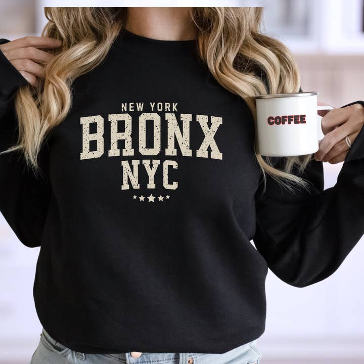 Bronx NY Sweatshirt, Bronx Girl Gift, Bronx Raised Shirt, Bronx Borough, New York Life Shirt, Bronx Sweater, College Gift, for wholesale by Victorholistics
